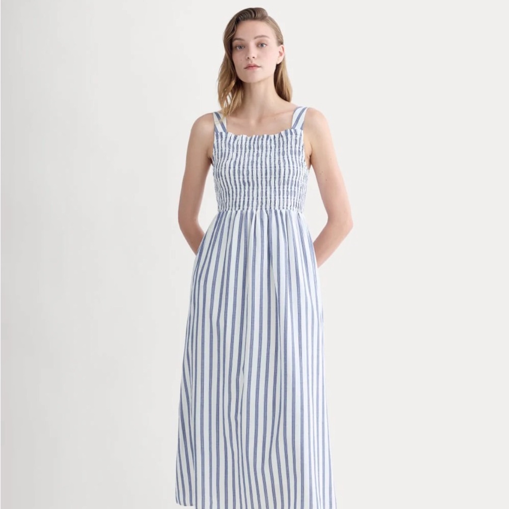 Everlane Cotton Gauze Smock dress - Picture 2 of 11
